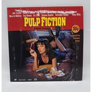 "Pulp Fiction" Widescreen Laserdisc LD - Samuel L. Jackson
